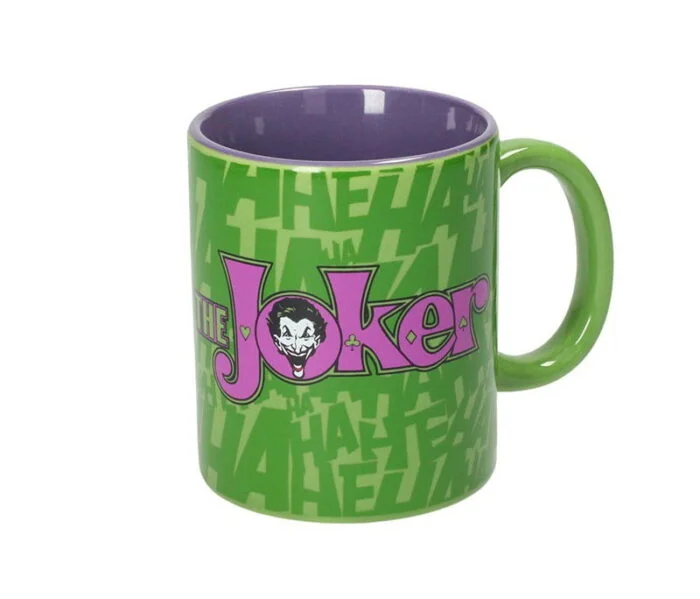 DC JOKER LOGO GREEN-PURPPLE MUG