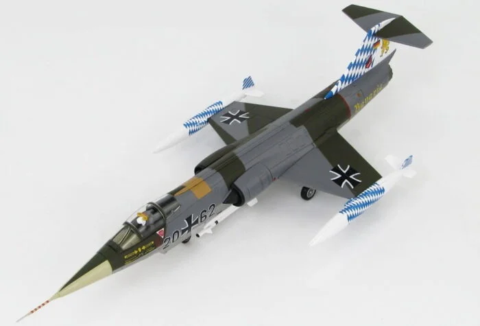 F104G Starfighter (Luftwaffe, 20+62, JG.32 "Bavaria", July 1983) 1/72 Scale
