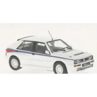 1/43 SCALE DIECAST LANCIA DELTA INTEGRALE MARTINI WHITE/DECORATED 1992