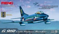 Fiat G91R Fighter Bomber (Meng DS004) Kit 1/72