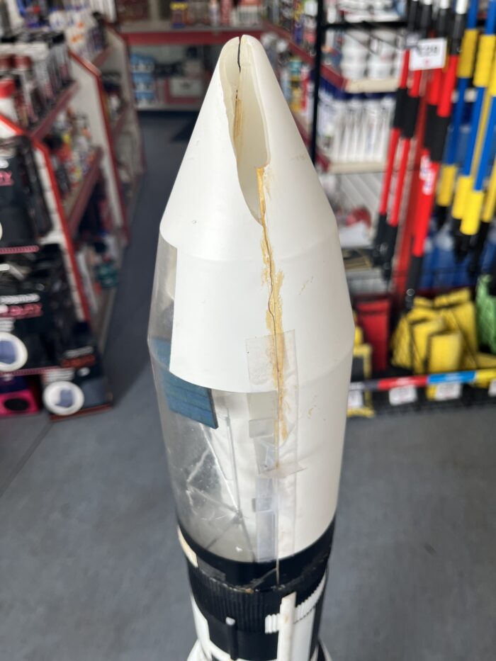 Dragon 1/72 Saturn V w/Sky Lab Model Rocket (SHOP SOILED) - Image 5