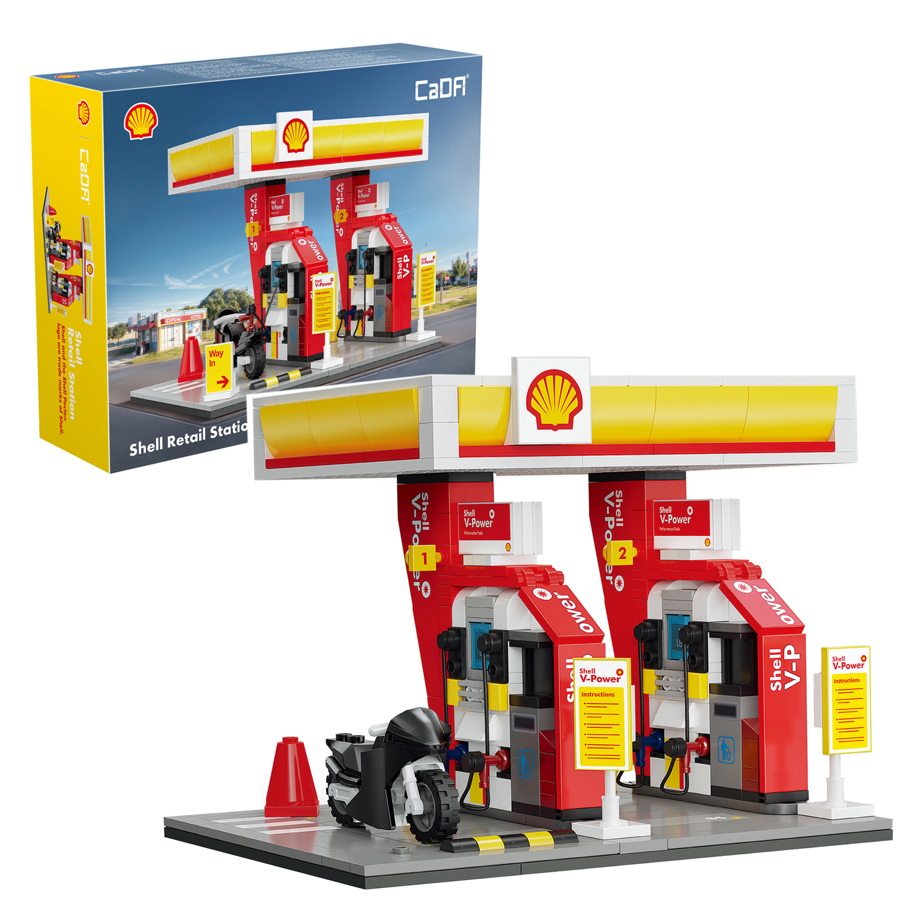 CaDA Shell Retail Station (305pcs) - Image 5