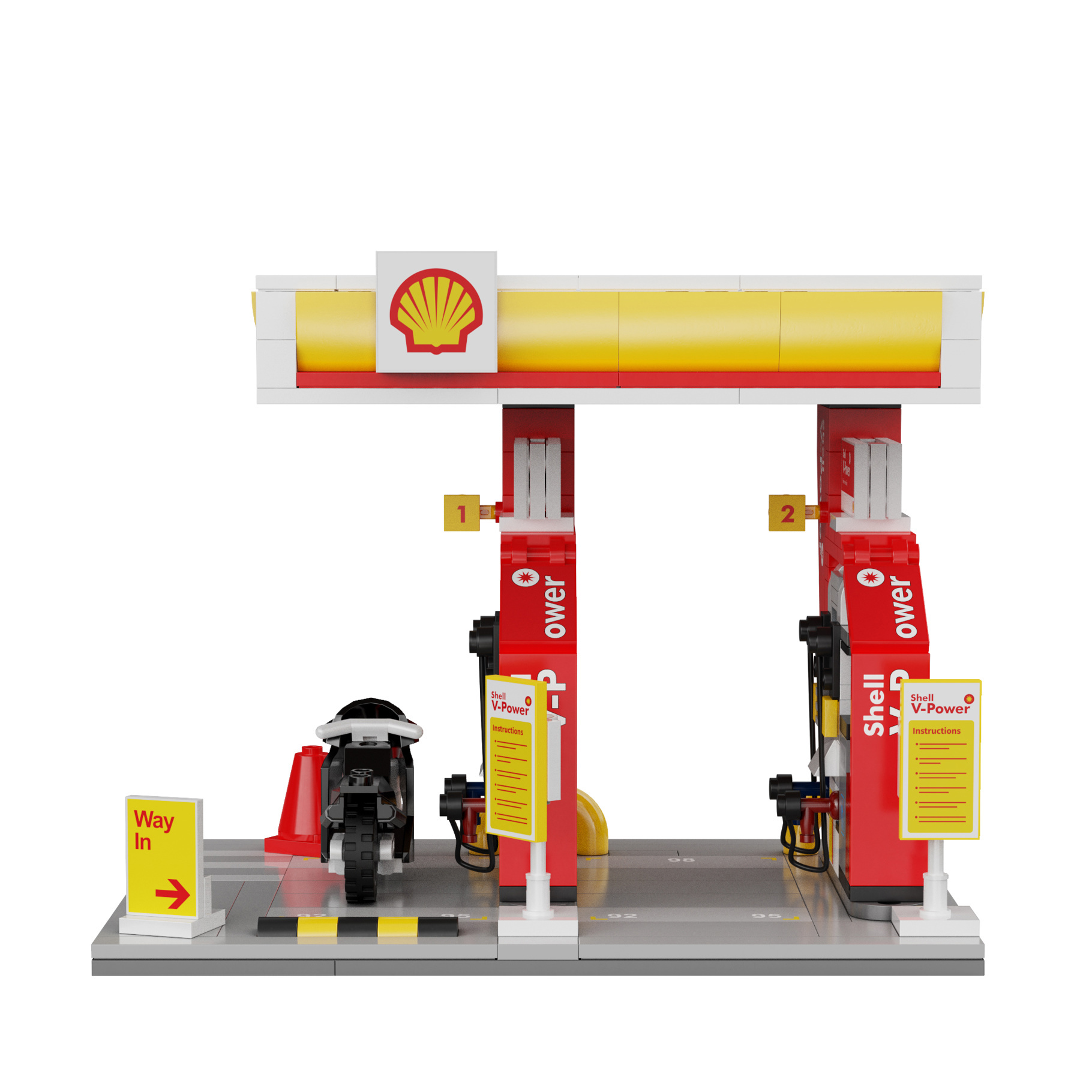 CaDA Shell Retail Station (305pcs) - Image 2