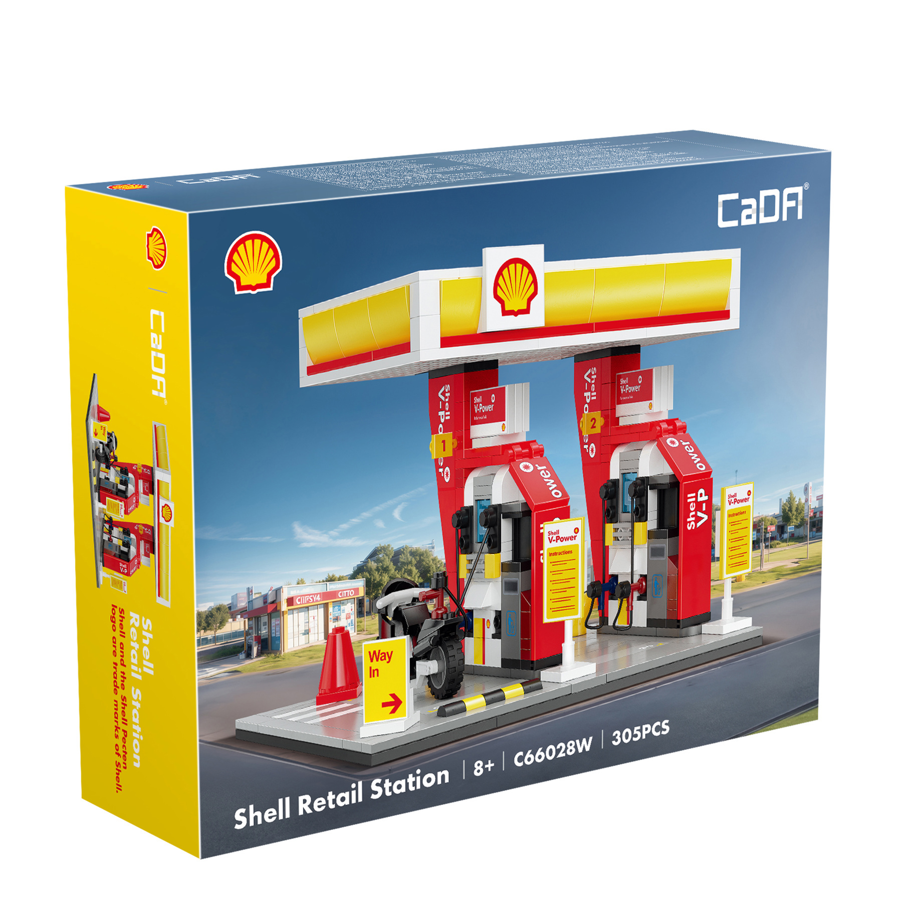 CaDA Shell Retail Station (305pcs) - Image 4