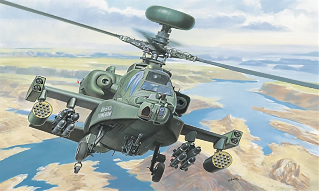 Italeri 1/72 AH-64 D Apache Longbow