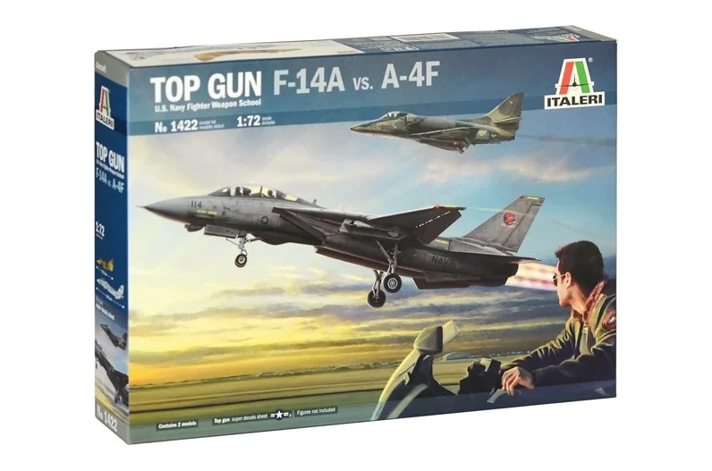Italeri 1/72 "Top Gun" F-14A vs A-4F