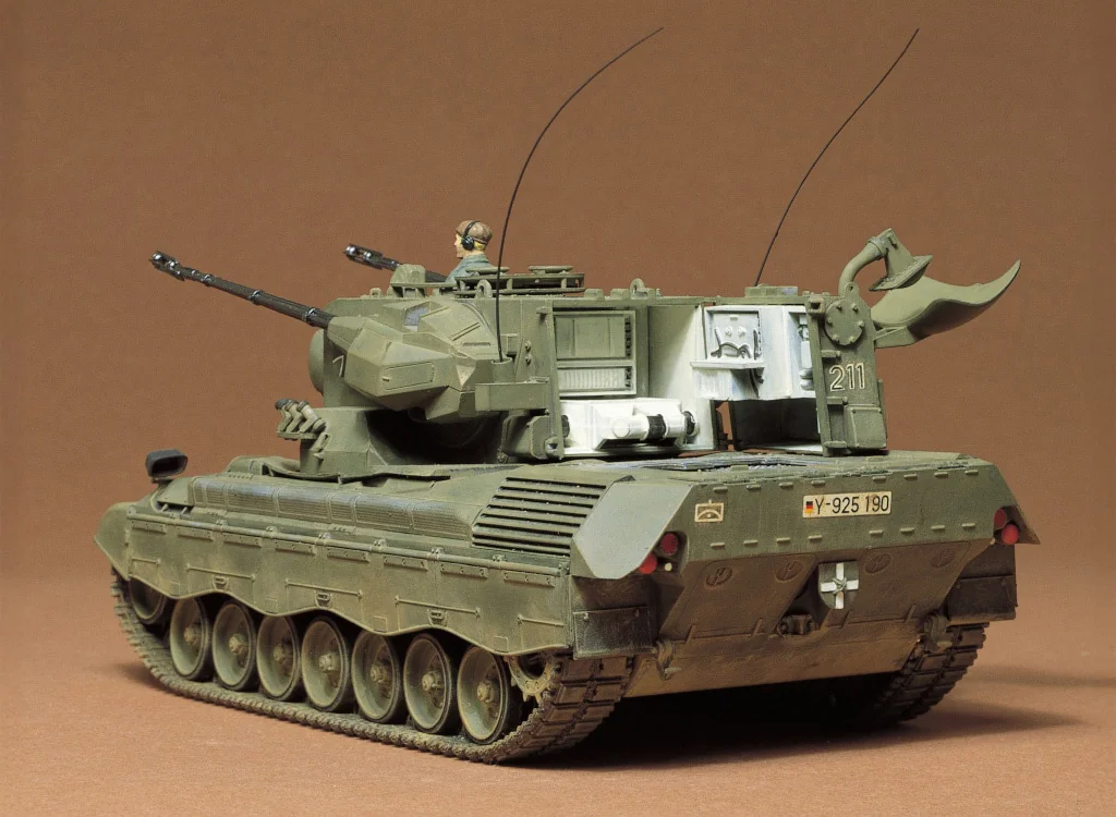 Tamiya 1/35 West German Flakpanzer Gepard Kit