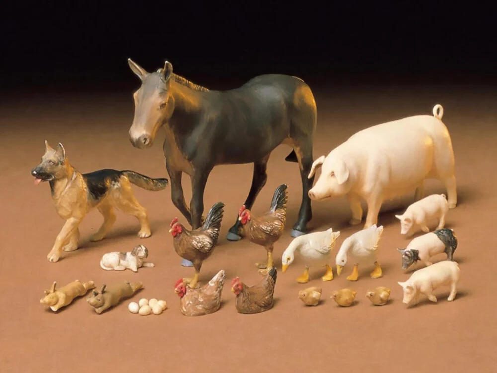 Tamiya 1/35 Scale Livestock