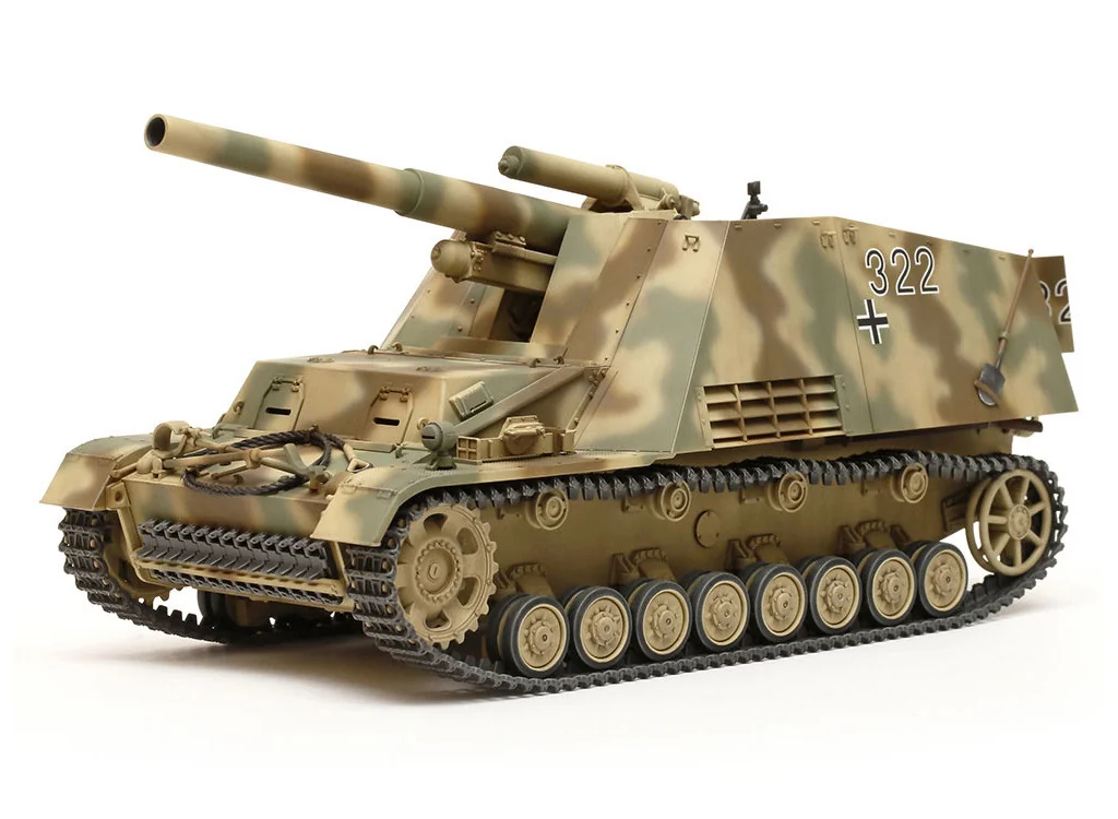 Tamiya 1/35 German Heavy Self-Propelled Howitzer Hummel (Late Production) - Image 2
