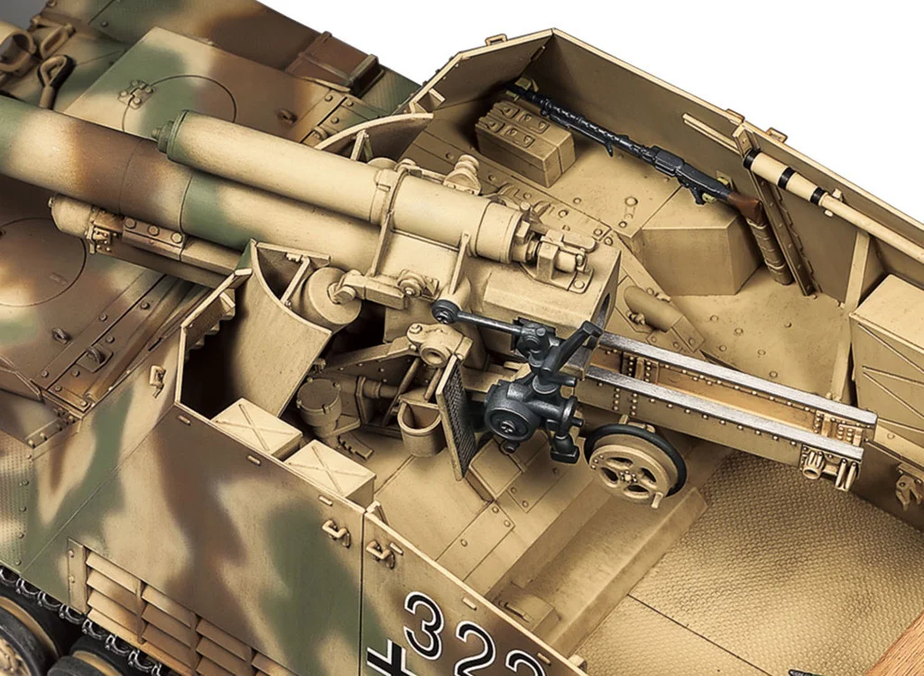 Tamiya 1/35 German Heavy Self-Propelled Howitzer Hummel (Late Production) - Image 5