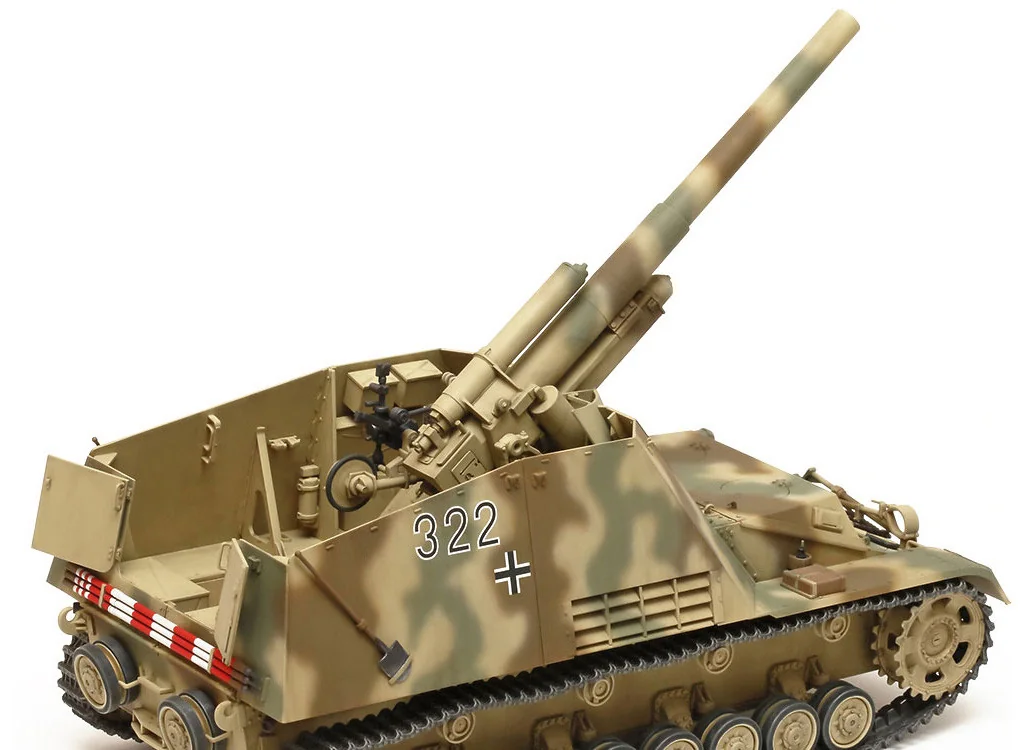 Tamiya 1/35 German Heavy Self-Propelled Howitzer Hummel (Late Production) - Image 6
