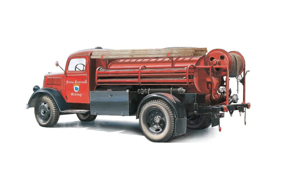 Italeri 1/24 Opel Blitz Fire Truck