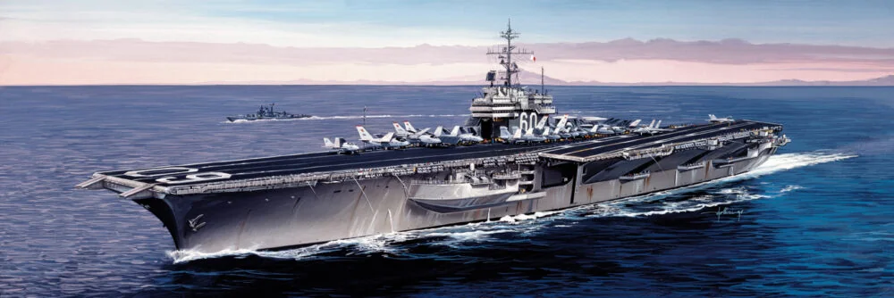 Italeri 1/720 USS Saratoga CV - 60