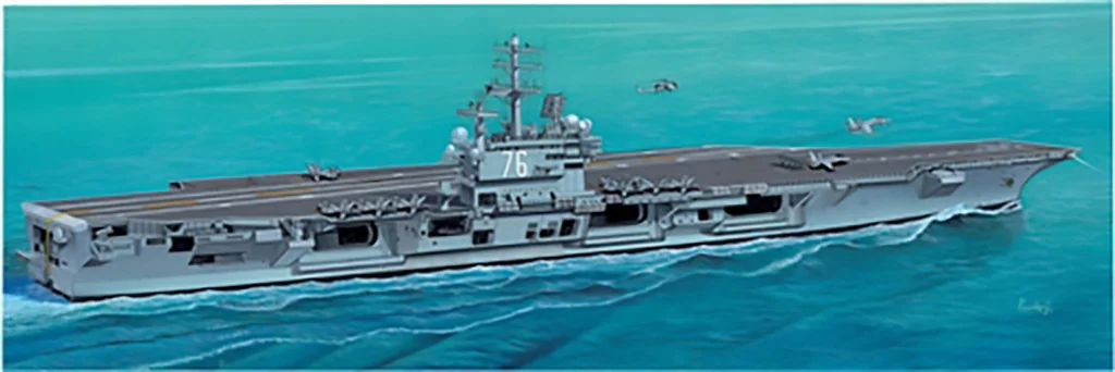 Italeri 1/720 U.S.S. Ronald Reagan CV-76