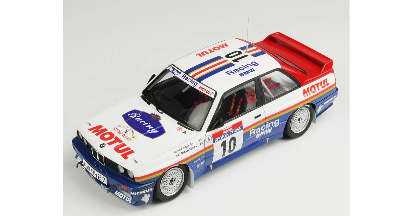 Beemax 1/24 BMW E30 M3 Tour de Corse 1987 Winner - Image 9