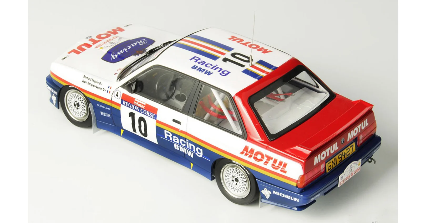Beemax 1/24 BMW E30 M3 Tour de Corse 1987 Winner - Image 7