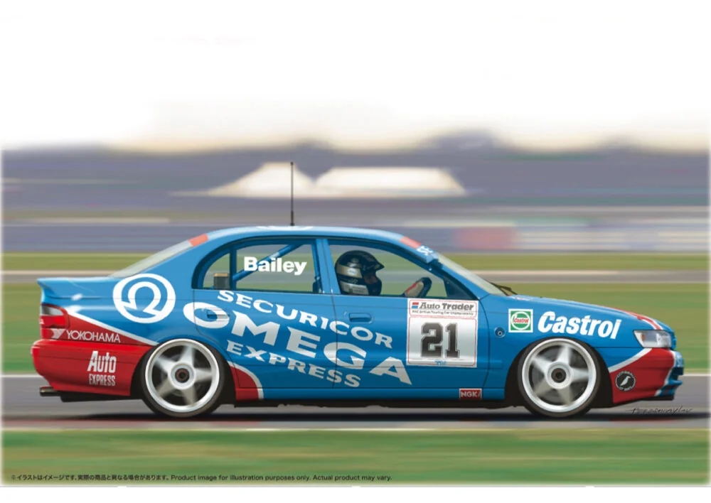 NuNu 1/24 Toyota Carina ST191 BTCC Omega 1993