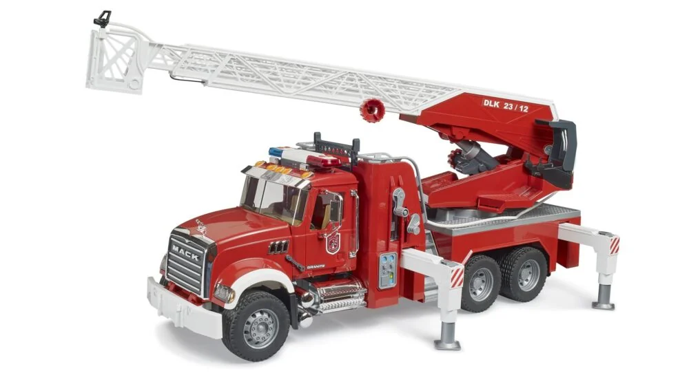 Bruder MACK Granite Fire Engine w/ Water Pump
