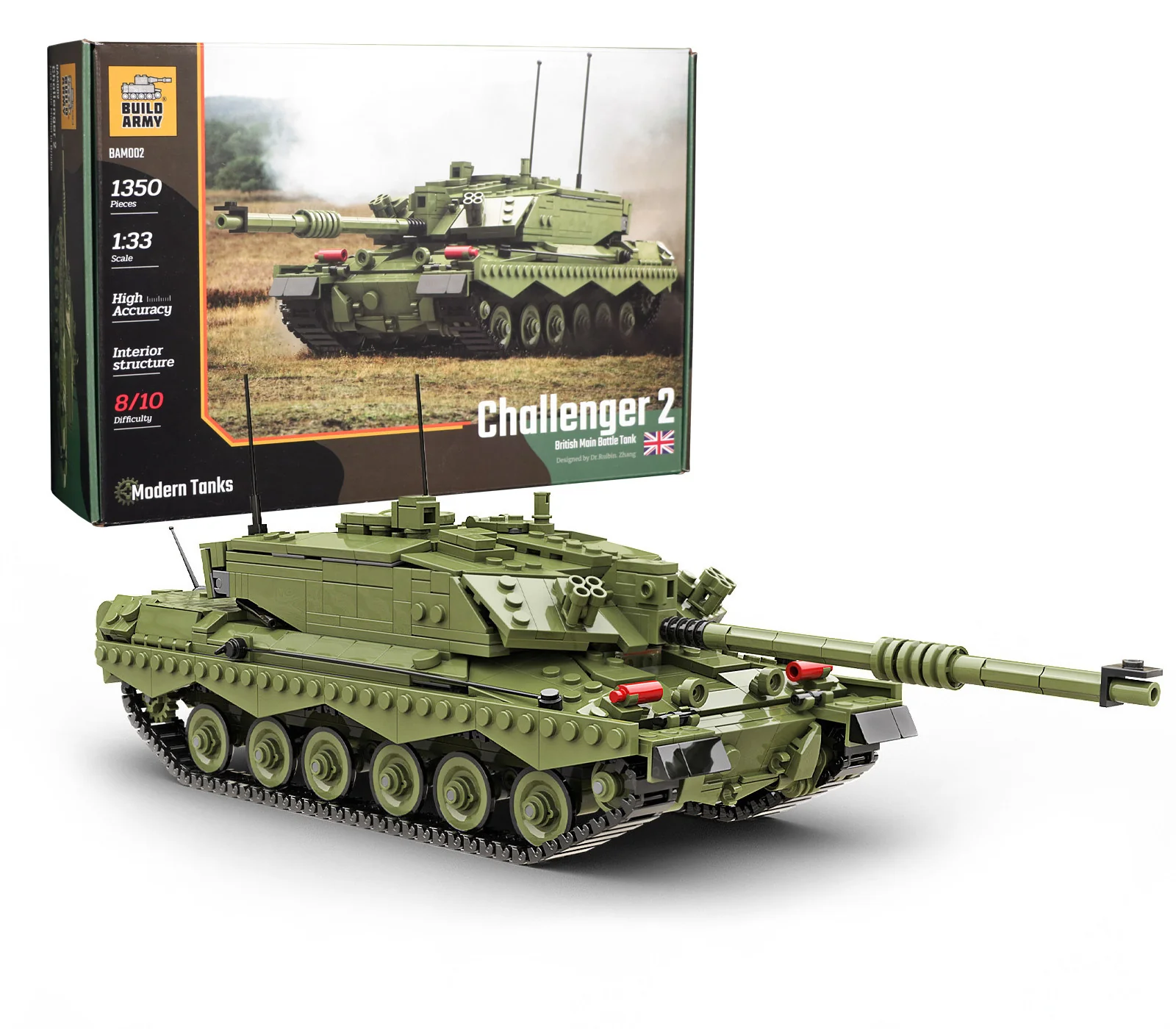 Build Army 1/33 Challenger 2 Main Battle Tank - Image 3