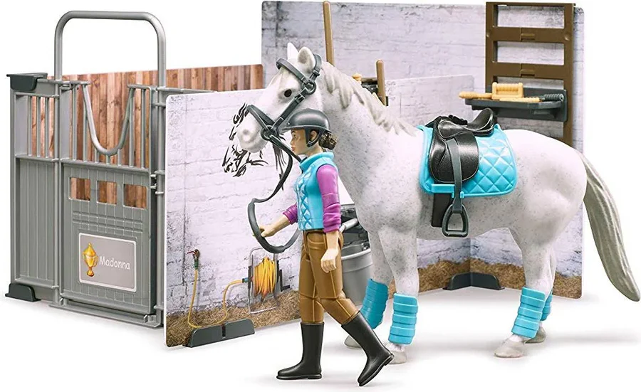 Bruder bworld Horse Barn Set - Image 2